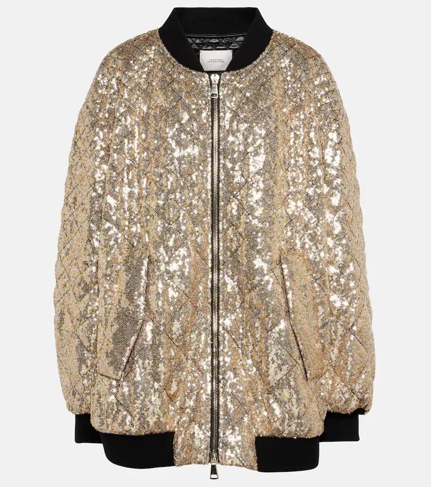 Dorothee Schumacher Shimmering Attraction sequined jacket Cover