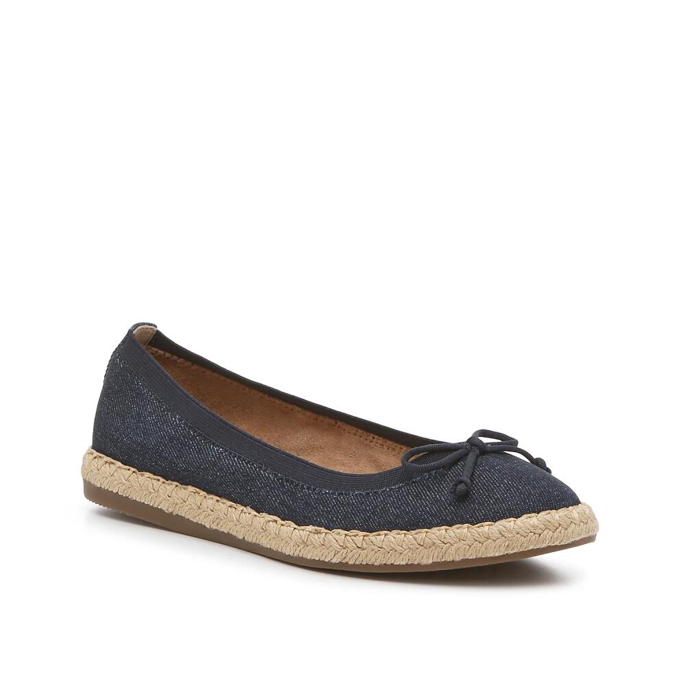 Kelly & Katie Katie Espadrille Flat | Women's | Denim Navy Fabric Cover