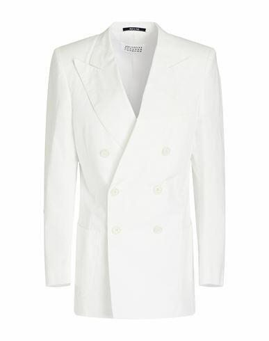 Maison Margiela Woman Blazer White Cotton Cover