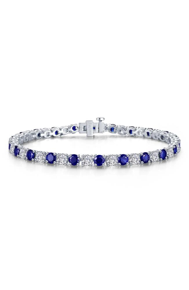 Lafonn Alternating Simulated Diamond Tennis Bracelet in Blue Cover