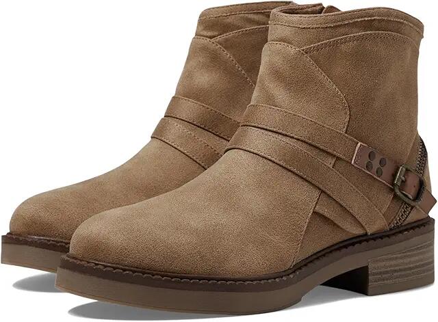 Blowfish Malibu Visit (Almond Oiled Vegan Suede/Cream Coffee Dyecut) Women's Boots Cover