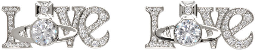 Vivienne Westwood Silver Roderica Earrings Cover