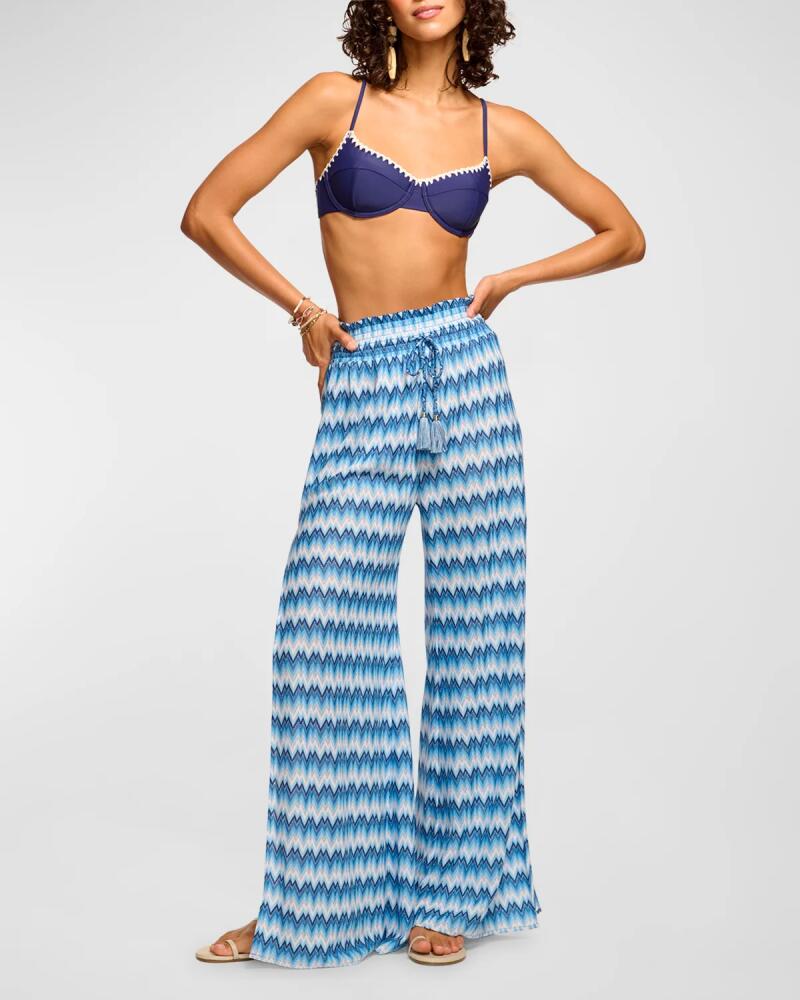 Ramy Brook Chevron Glora Drawstring Pants Cover