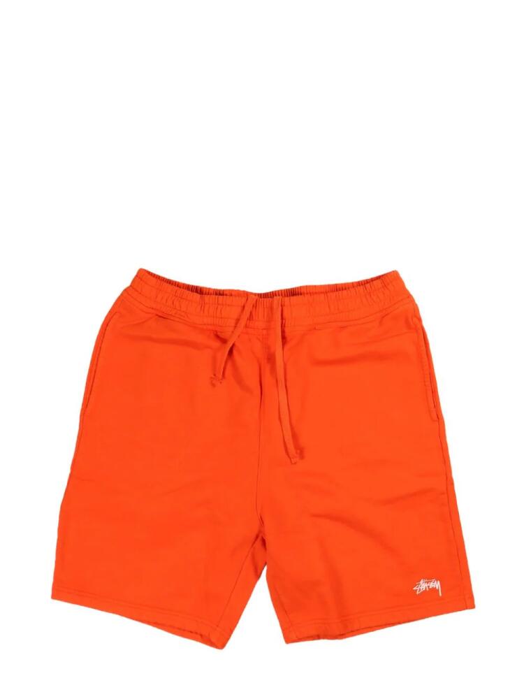 Stüssy cotton track shorts - Orange Cover