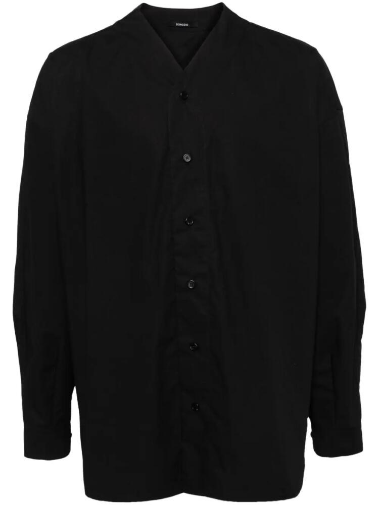 SONGZIO signature oriental shirt - Black Cover