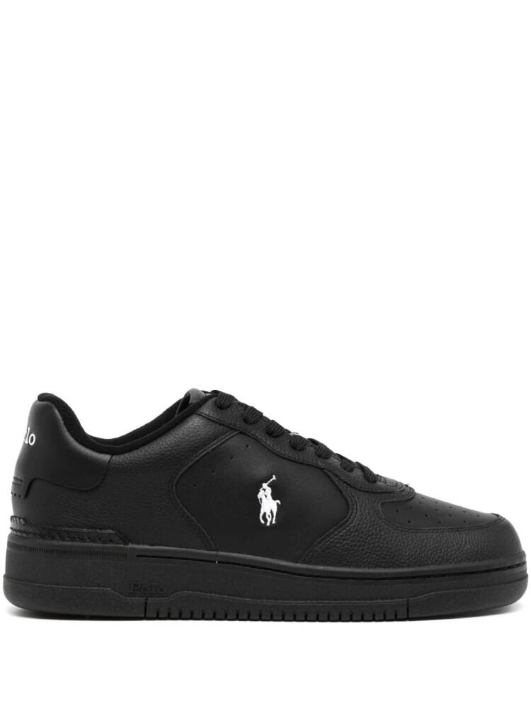 Polo Ralph Lauren Court low-top sneakers - Black Cover