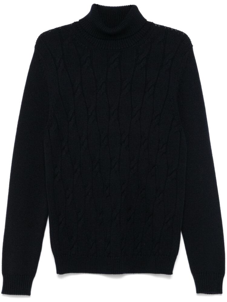 Peserico cable-knit sweater - Blue Cover