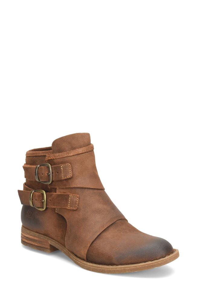 Børn Moraga Bootie in Brown Distressed Cover