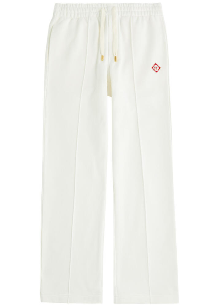 Casablanca Logo Cotton Sweatpants - White Cover