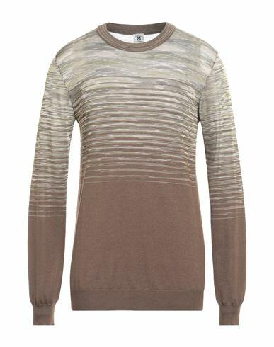 M Missoni Man Sweater Khaki Cashmere, Silk Cover