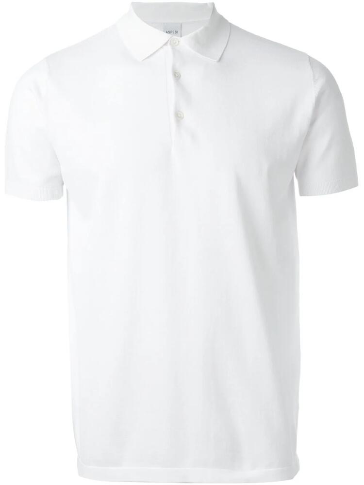 ASPESI classic polo shirt - White Cover