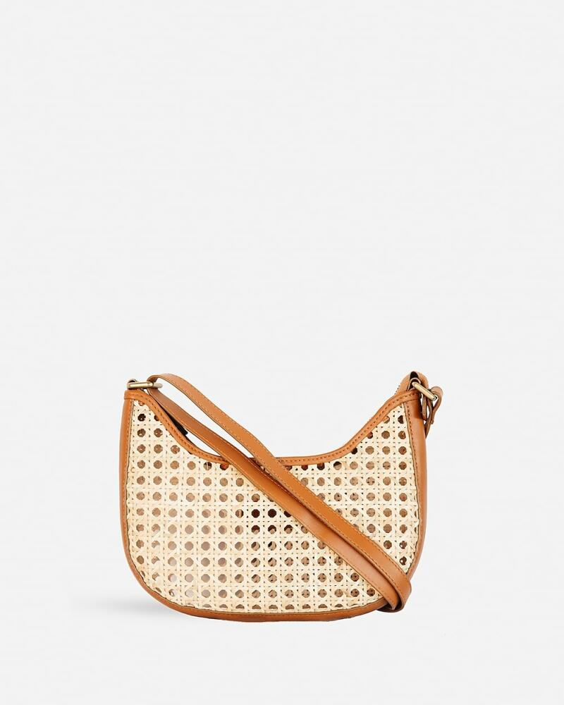 J.Crew Bembien® mini sling bag in rattan Cover