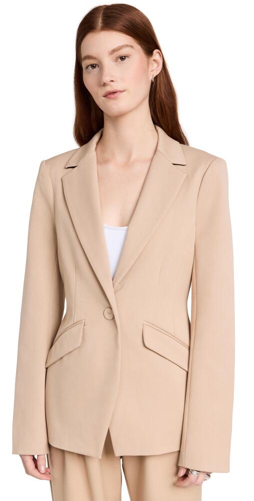 Favorite Daughter The Favorite Blazer Beige Cover