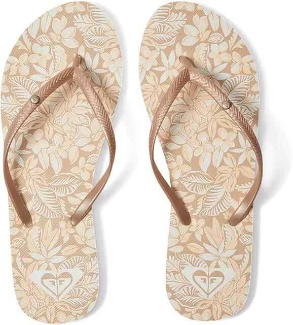 Roxy Bermuda Print (Peach Cream) Women's Sandals Cover