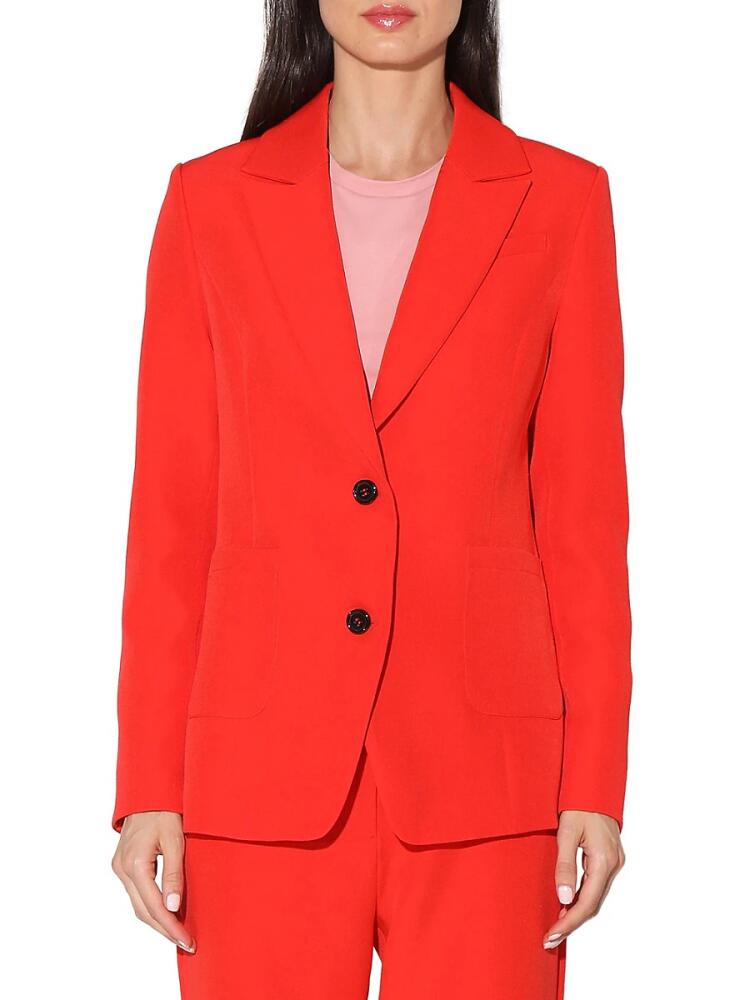 Walter Baker Women's Felix Notch Lapel Blazer - Poppy Cover