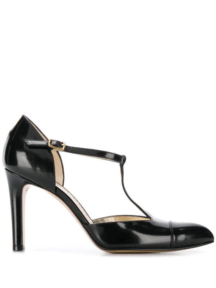 Antonio Barbato T-bar pumps - Black Cover