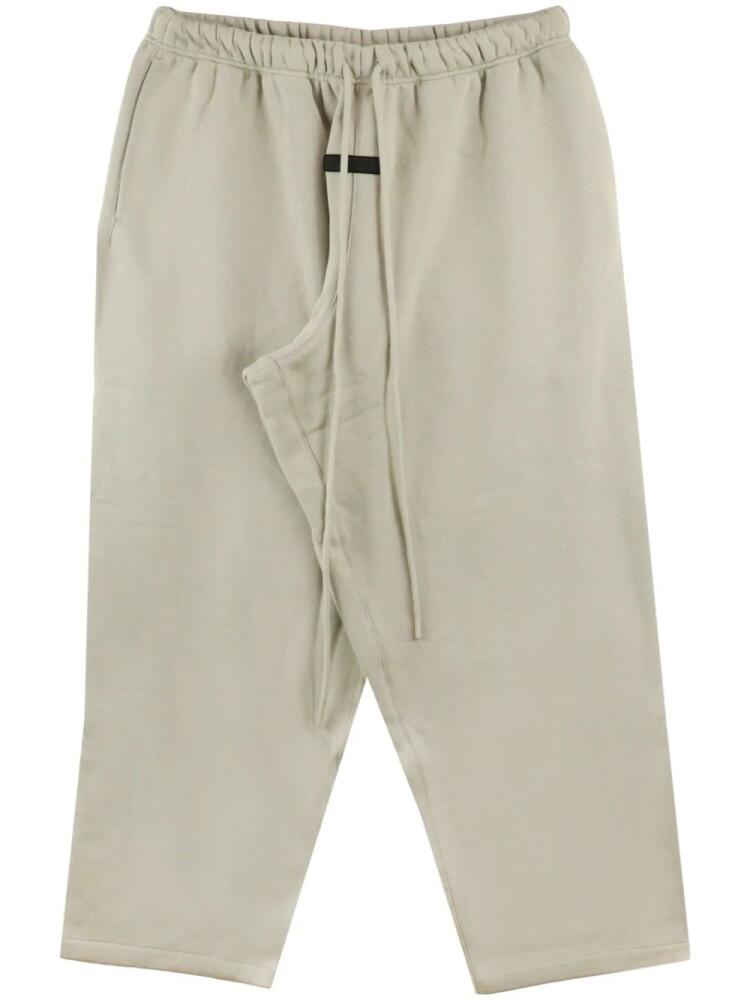 FEAR OF GOD ESSENTIALS drawstring cropped track pants - Neutrals Cover