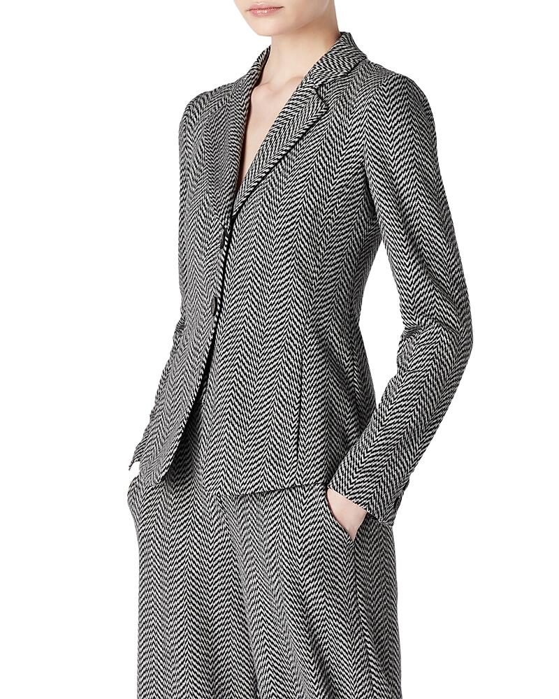 Emporio Armani Chevron Jacquard Blazer Cover