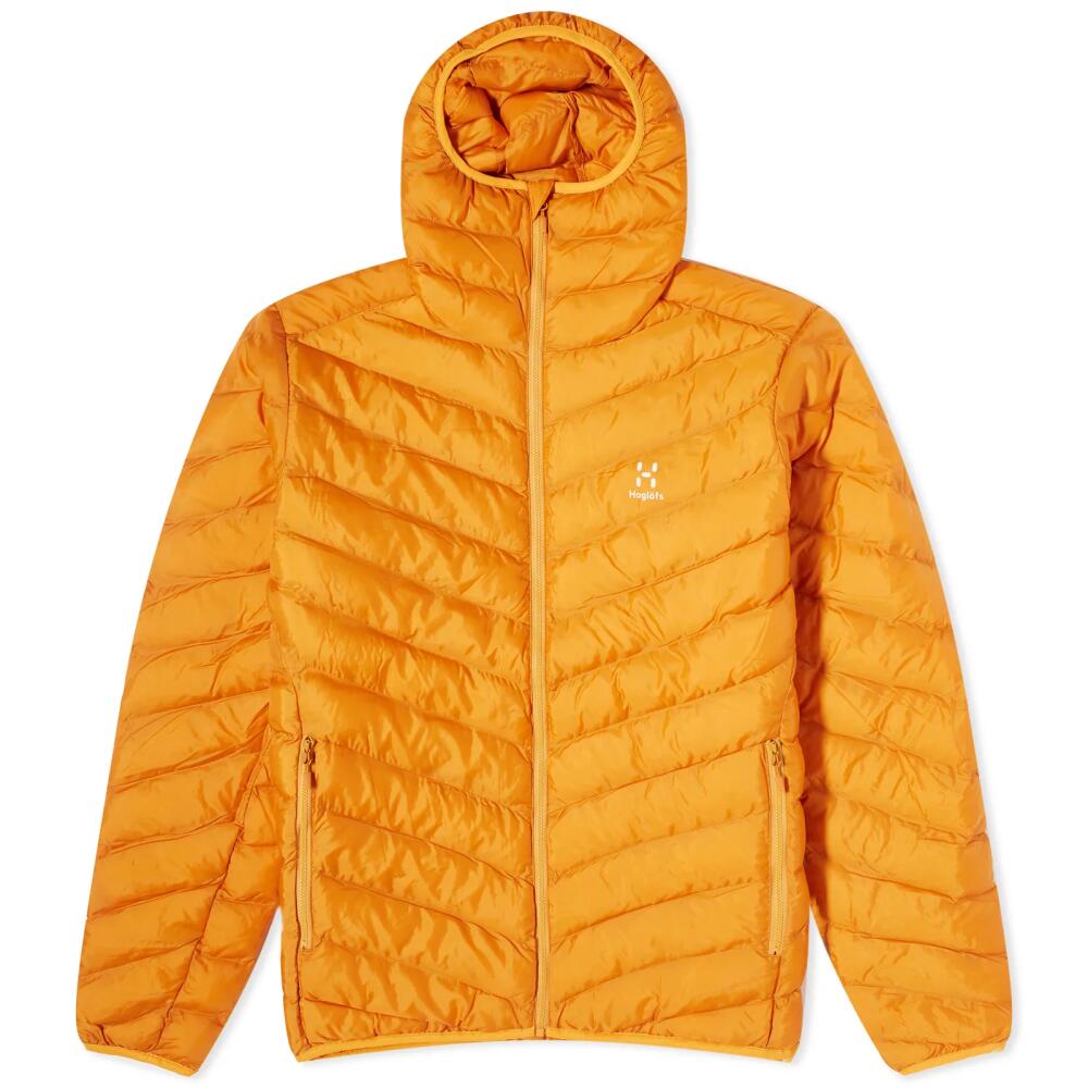 Haglofs Men's Sarna Mimic Hooded Jacket in Desert Yellow Cover