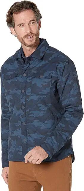 johnnie-O Gizmo Quilted Nylon Jacket (Wake) Men's Clothing Cover