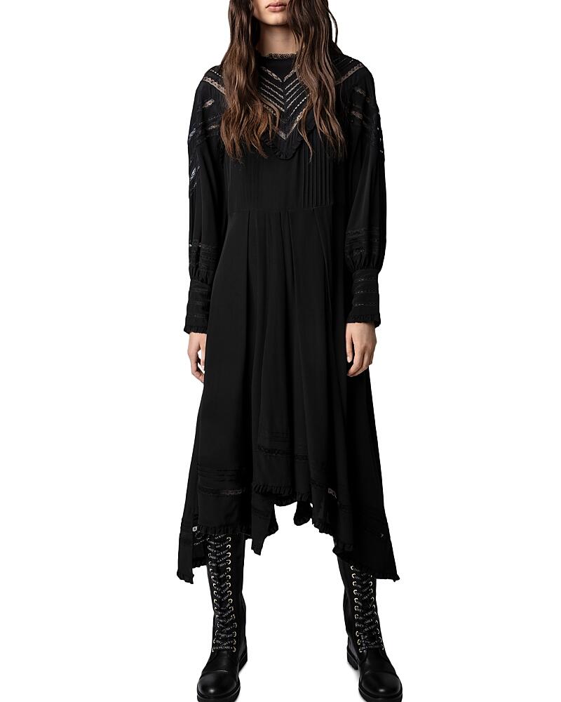 Zadig & Voltaire Rozyl Silk Midi Dress Cover