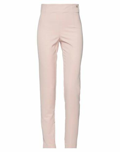 Rebel Queen Woman Pants Pink Polyester, Elastane Cover