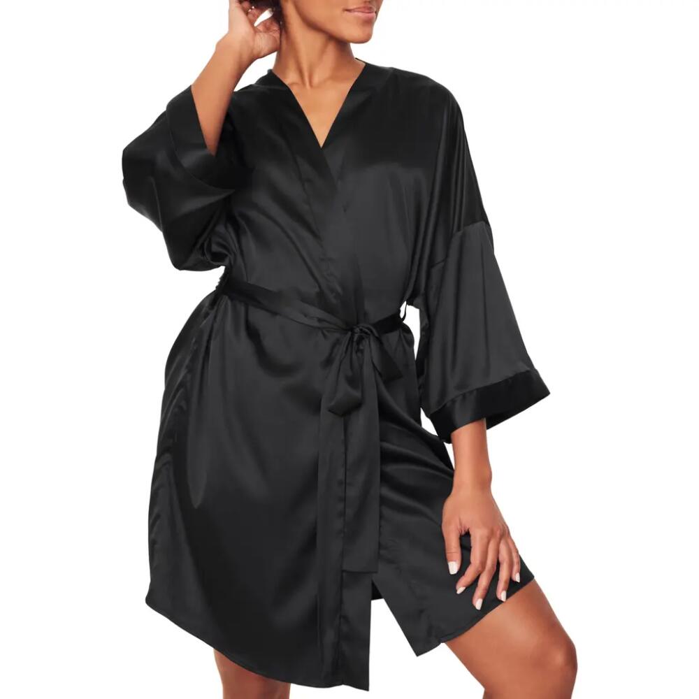 Adore Me Roxey Kimono Robe in Black Cover