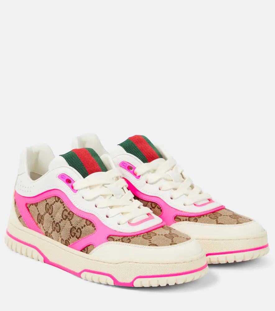 Gucci Gucci Re-Web leather sneakers Cover