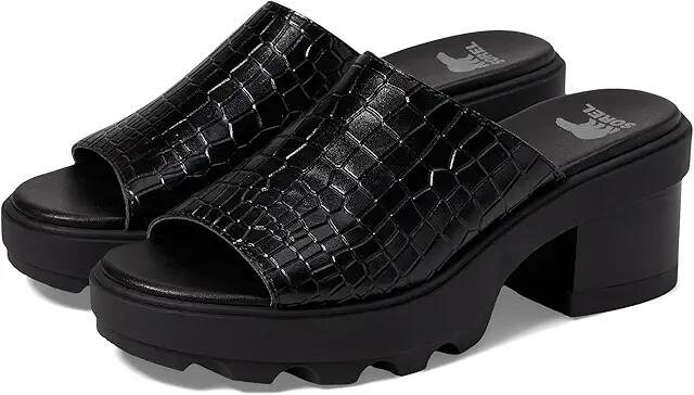 SOREL Joanie Heel Slide (Black/Black) Women's Shoes Cover