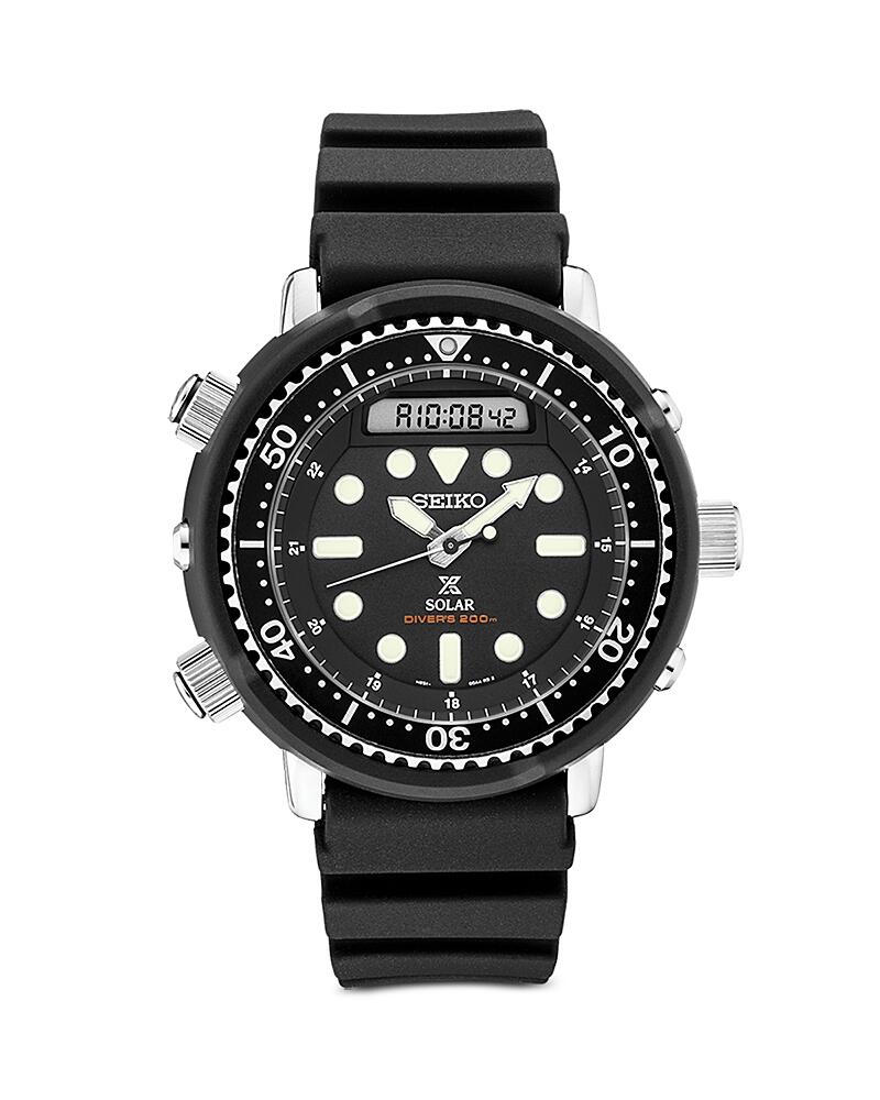 Seiko Prospex Solar Hybrid Diver Watch, 47.8mm Cover