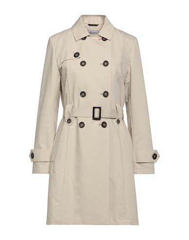 Cinzia Rocca Woman Overcoat & Trench Coat Beige Cotton, Polyester Cover