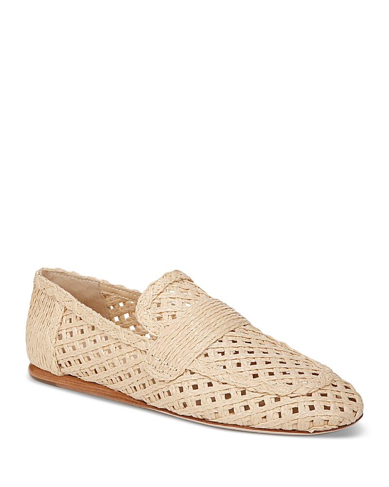 Vince Women's Davis Raffia Loafer Flats Cover