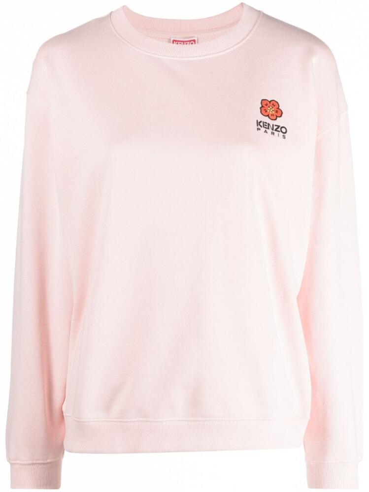 Kenzo Boke Flower cotton sweatshirt - Pink Cover