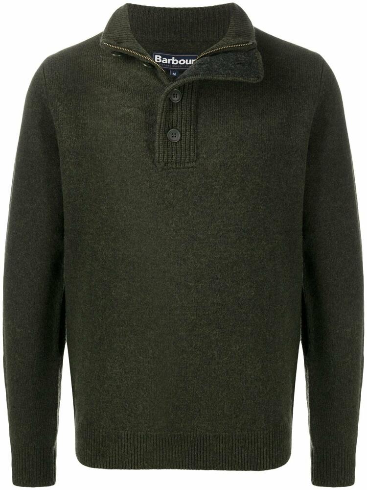 Barbour high-neck sweater - Green Cover