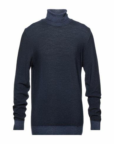 Jeordie's Man Turtleneck Midnight blue Merino Wool Cover