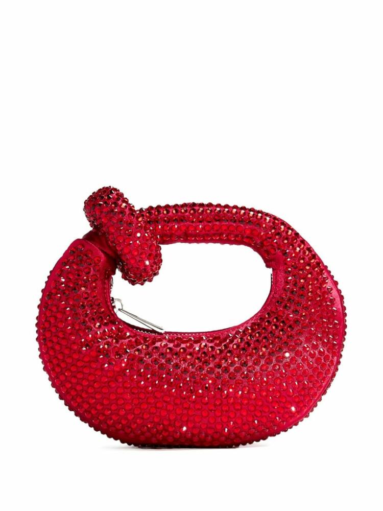 JW Pei Abacus crystal-embellished tote bag - Red Cover