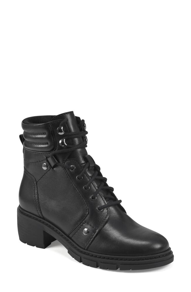 Earth Judie Combat Boot in Black Cover