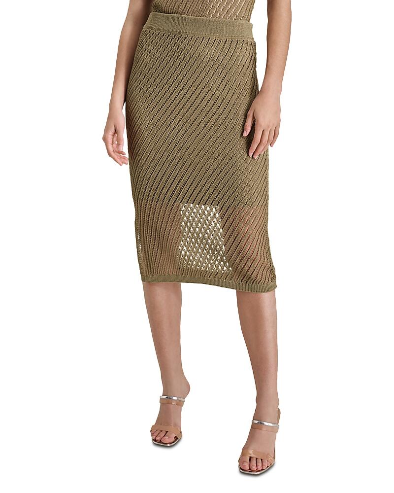 Dkny Open Stitch Midi Skirt Cover