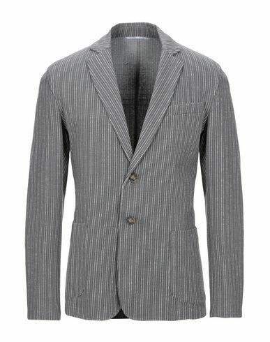 Trussardi Jeans Man Blazer Grey Cotton, Polyester, Polyamide, Elastane Cover