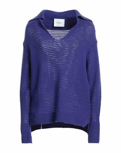 Nude Woman Sweater Purple Virgin Wool, Cashmere Cover