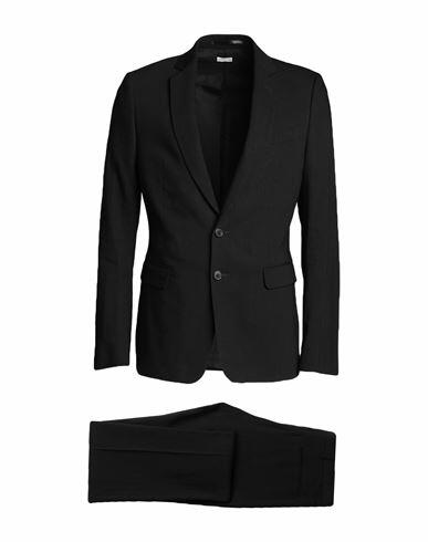 Dries Van Noten Man Suit Black Linen, Viscose, Elastane Cover