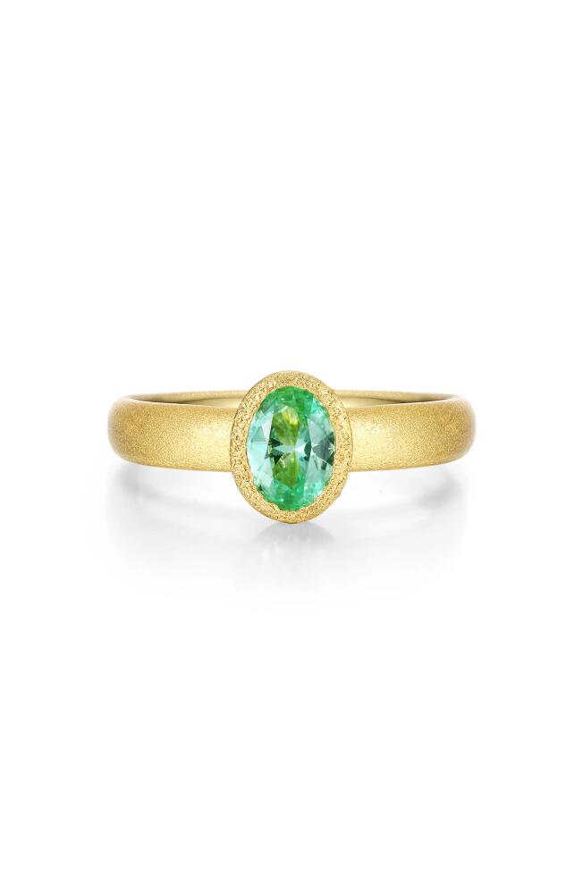 Lafonn Lab Grown Green Sapphire Ring Cover