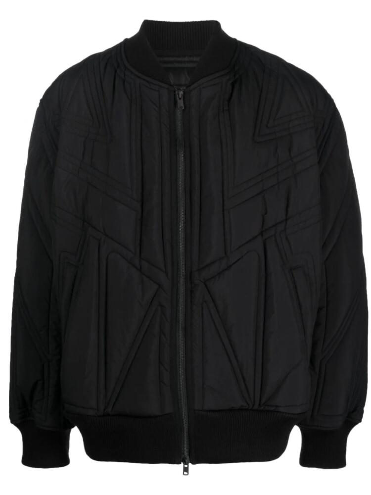 Y-3 quilted bomber jacket - Black Cover