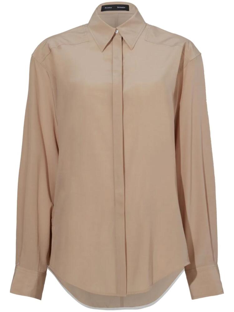 Proenza Schouler Demi blouse - Neutrals Cover