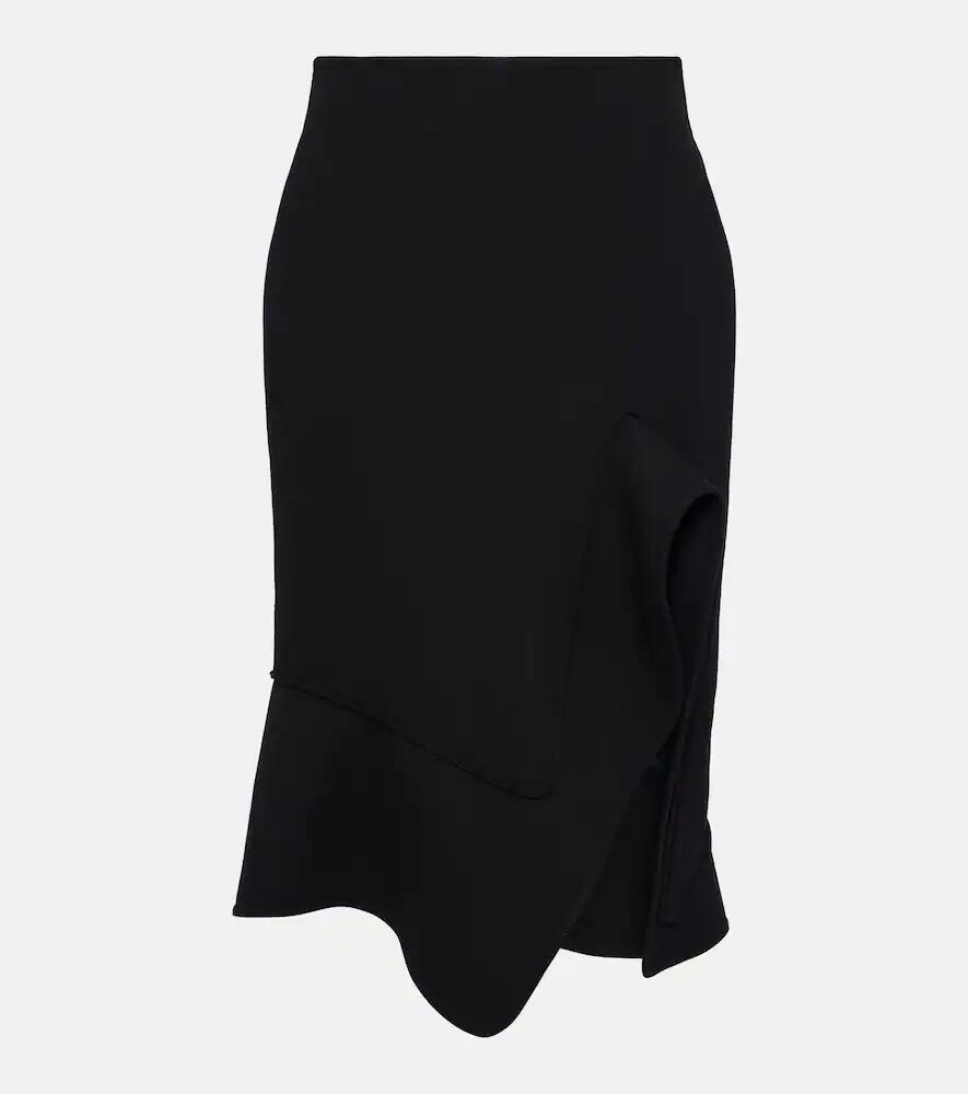 Bottega Veneta Crêpe midi skirt Cover