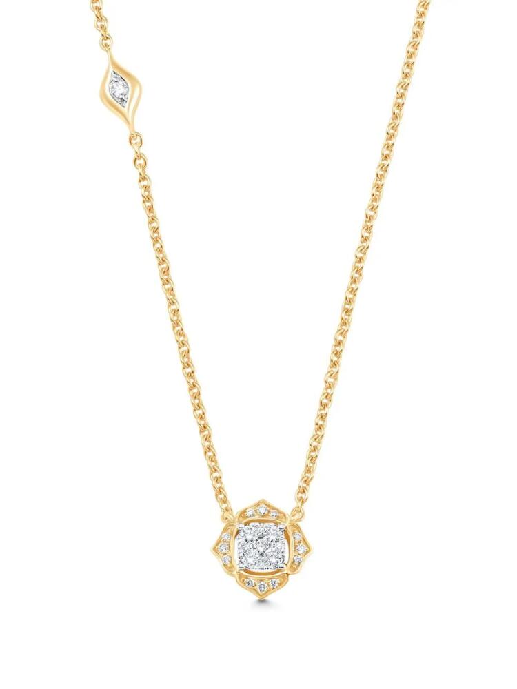 Sara Weinstock 18kt yellow gold Leela Petite diamond necklace Cover