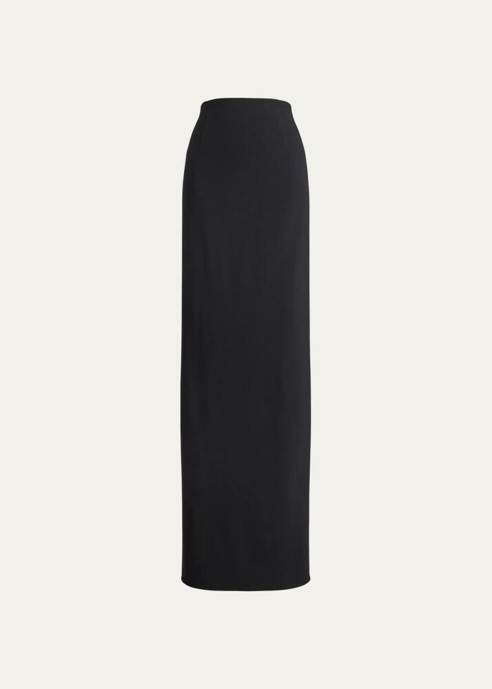 Ralph Lauren Collection Nelson Wool Maxi Pencil Skirt Cover