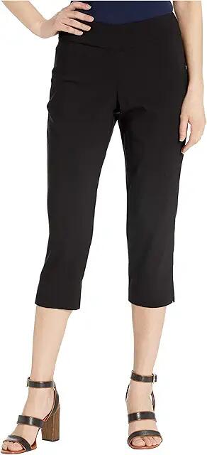 Krazy Larry Pull-On Capri Pants (Black) Women's Casual Pants Cover