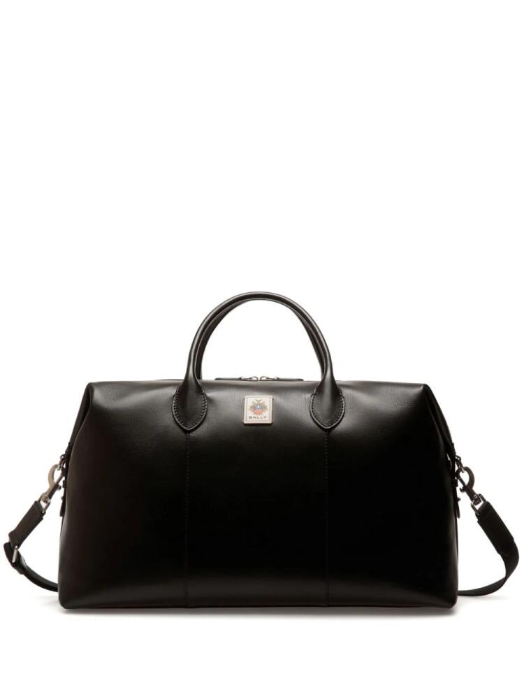 Bally logo-patch leather holdall - Black Cover