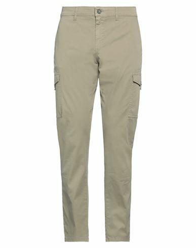 Barbour Man Pants Military green Cotton, Elastane Cover